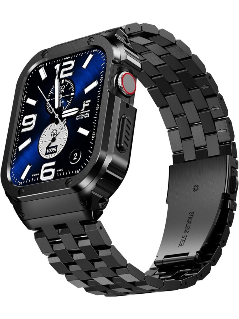Stylish 46mm Apple Watch Band for Men | Compatible with Series 10 & 11